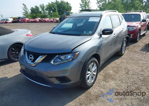 2016 Nissan Rogue Sv from USA, damaged, VIN JN8AT2MV8GW149040